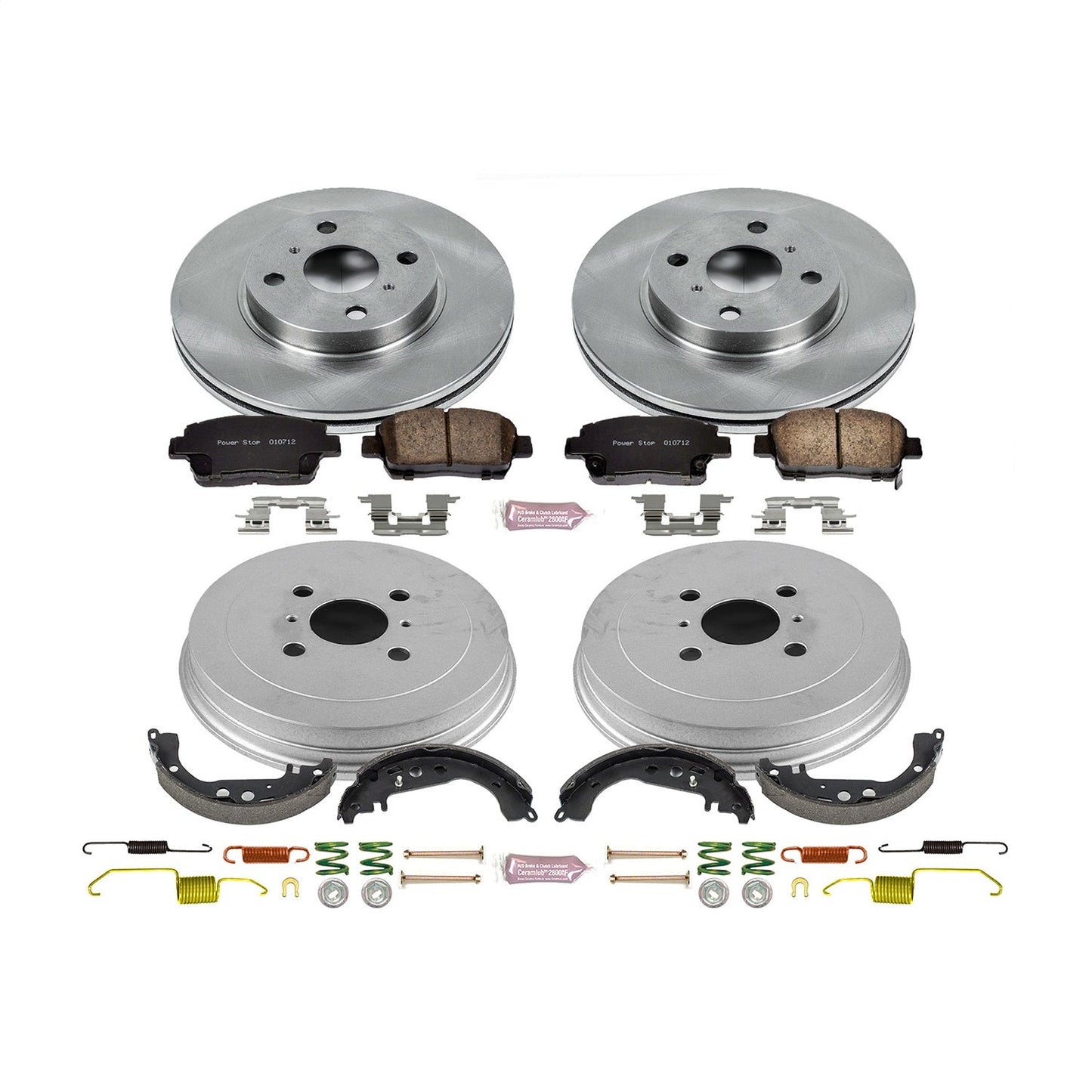 PowerStop 04-06 Scion xA Front & Rear Autospecialty Brake Kit (KOE15199DK)