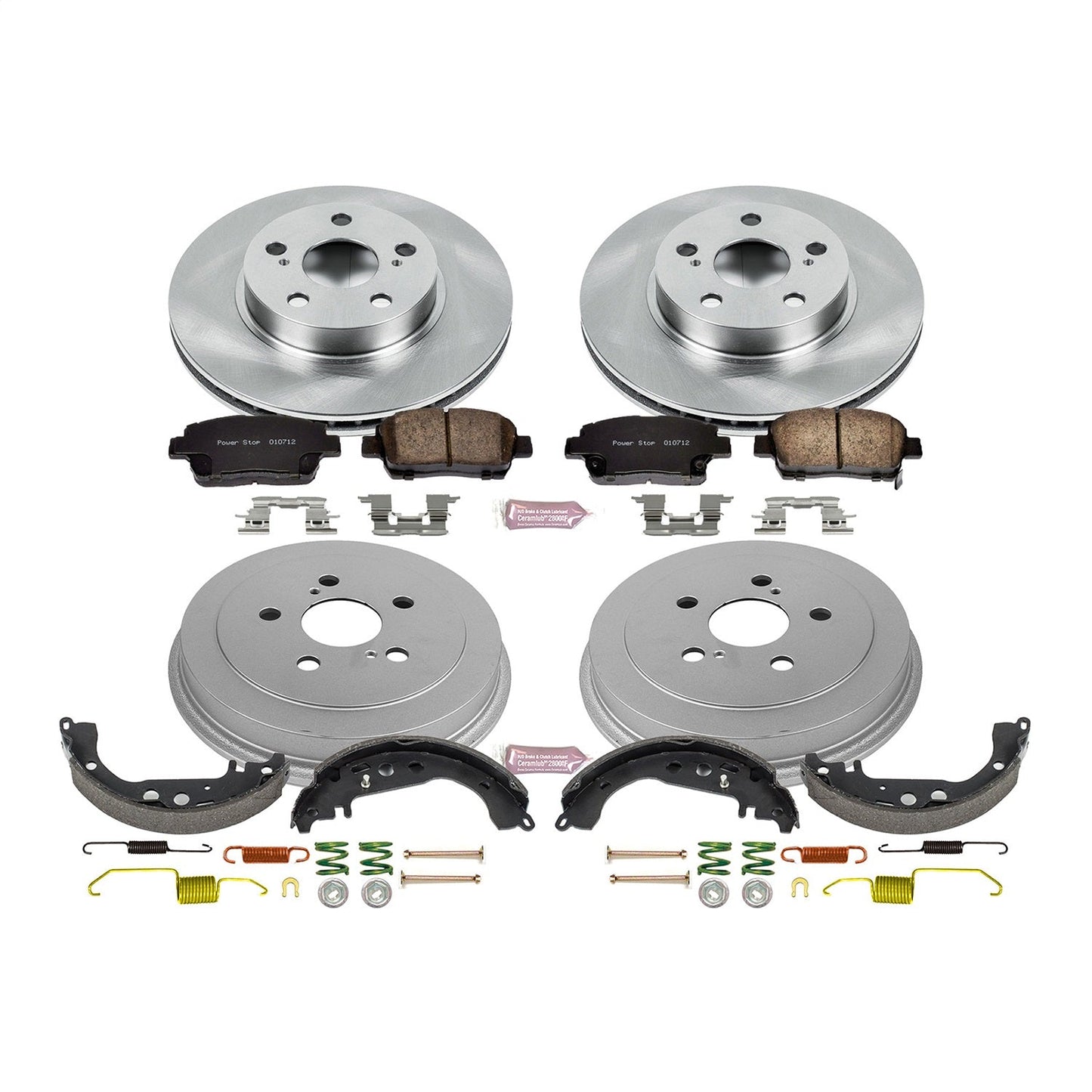 PowerStop 04-08 Toyota Prius Front & Rear Autospecialty Brake Kit (KOE15202DK)