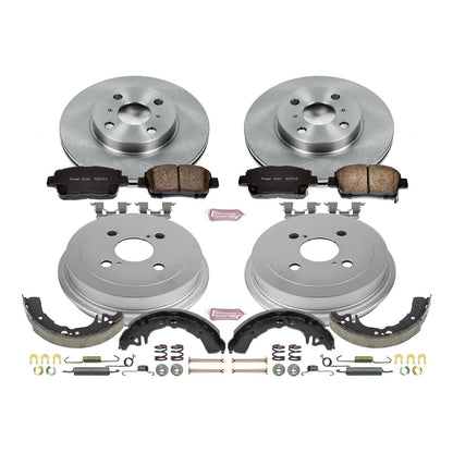 PowerStop 01-05 Toyota Echo Front & Rear Autospecialty Brake Kit (KOE15204DK)