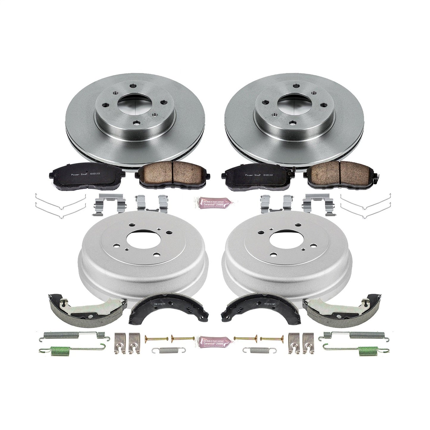 PowerStop 99-01 Nissan Altima Front & Rear Autospecialty Brake Kit (KOE15207DK)