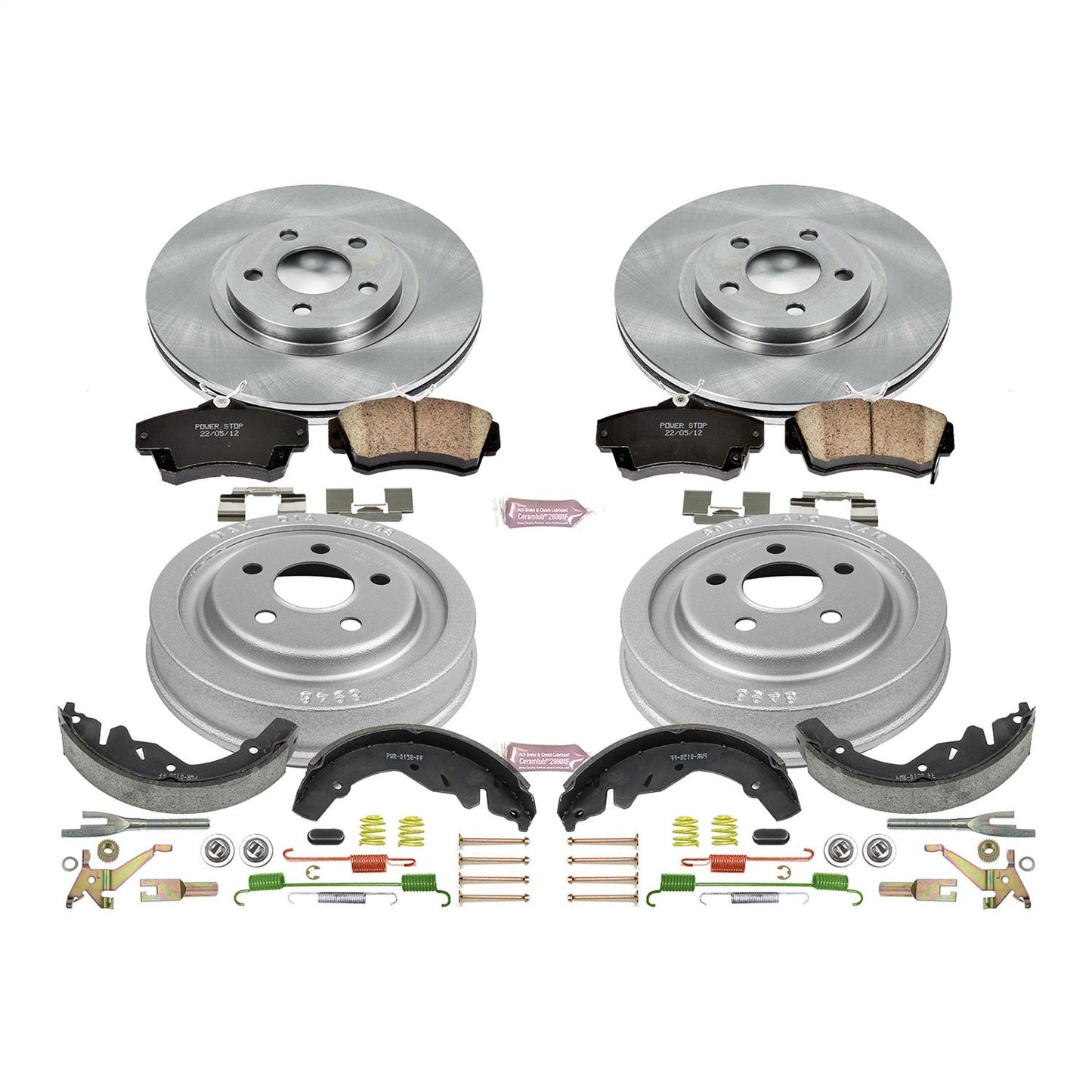 PowerStop 01-03 Chrysler PT Cruiser Front & Rear Autospecialty Brake Kit (KOE15208DK)
