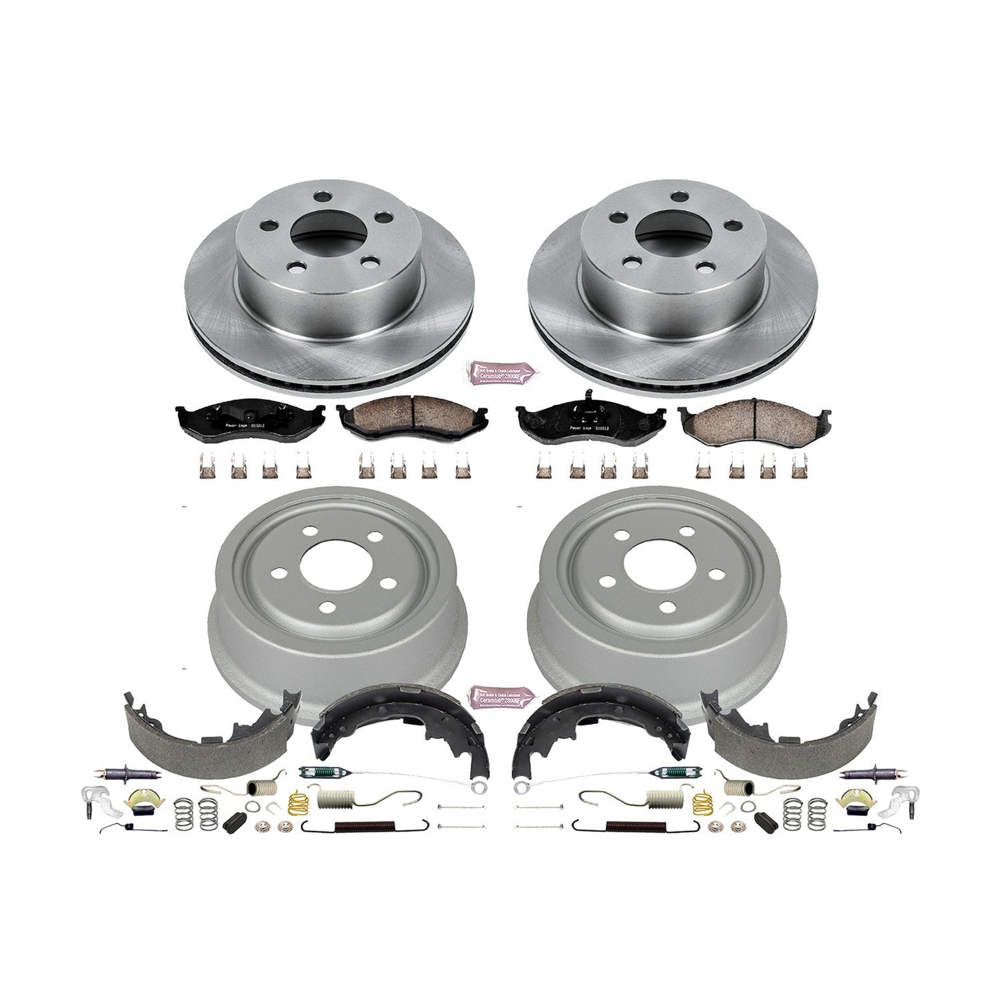 PowerStop 01-06 Jeep Wrangler Front & Rear Autospecialty Brake Kit (KOE15215DK)