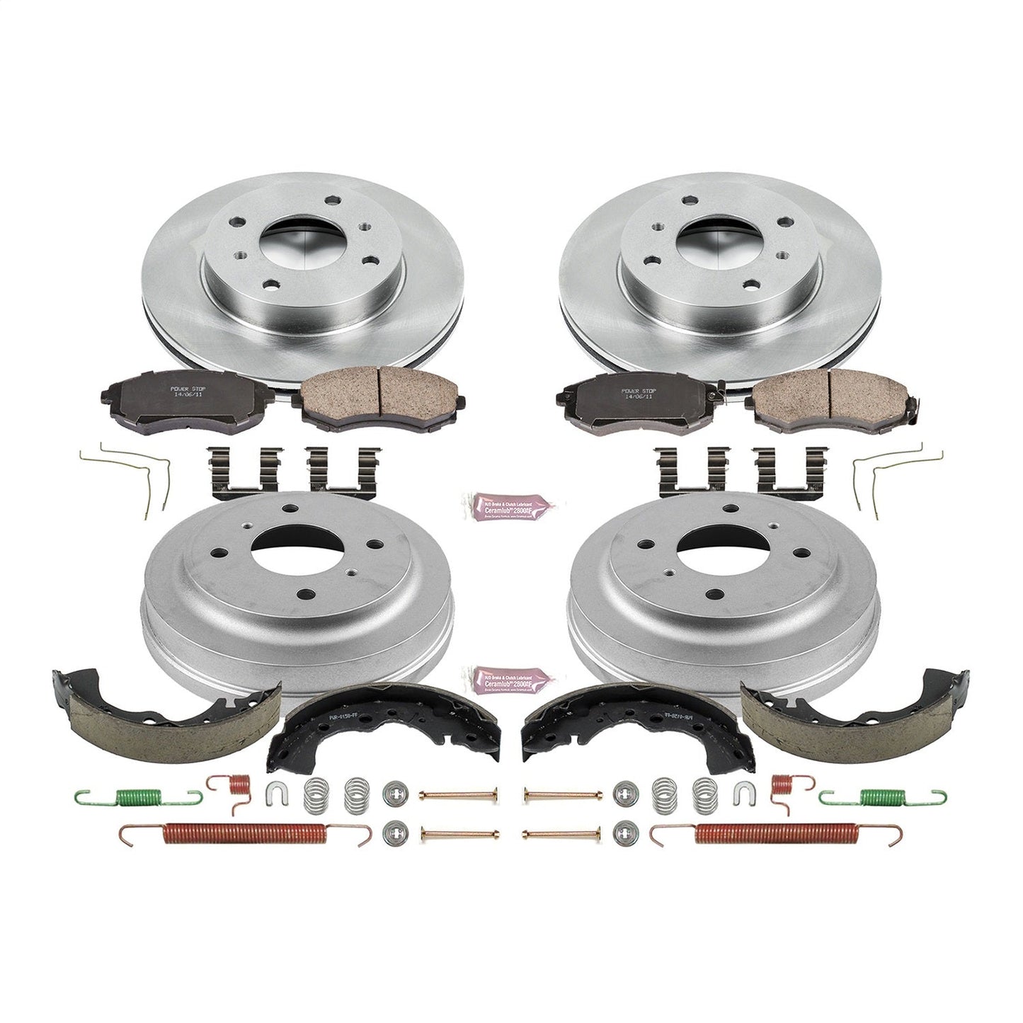 PowerStop 02-06 Nissan Sentra Front & Rear Autospecialty Brake Kit (KOE15217DK)