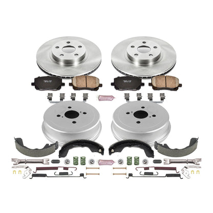 PowerStop 03-08 Pontiac Vibe Front & Rear Autospecialty Brake Kit (KOE15220DK)