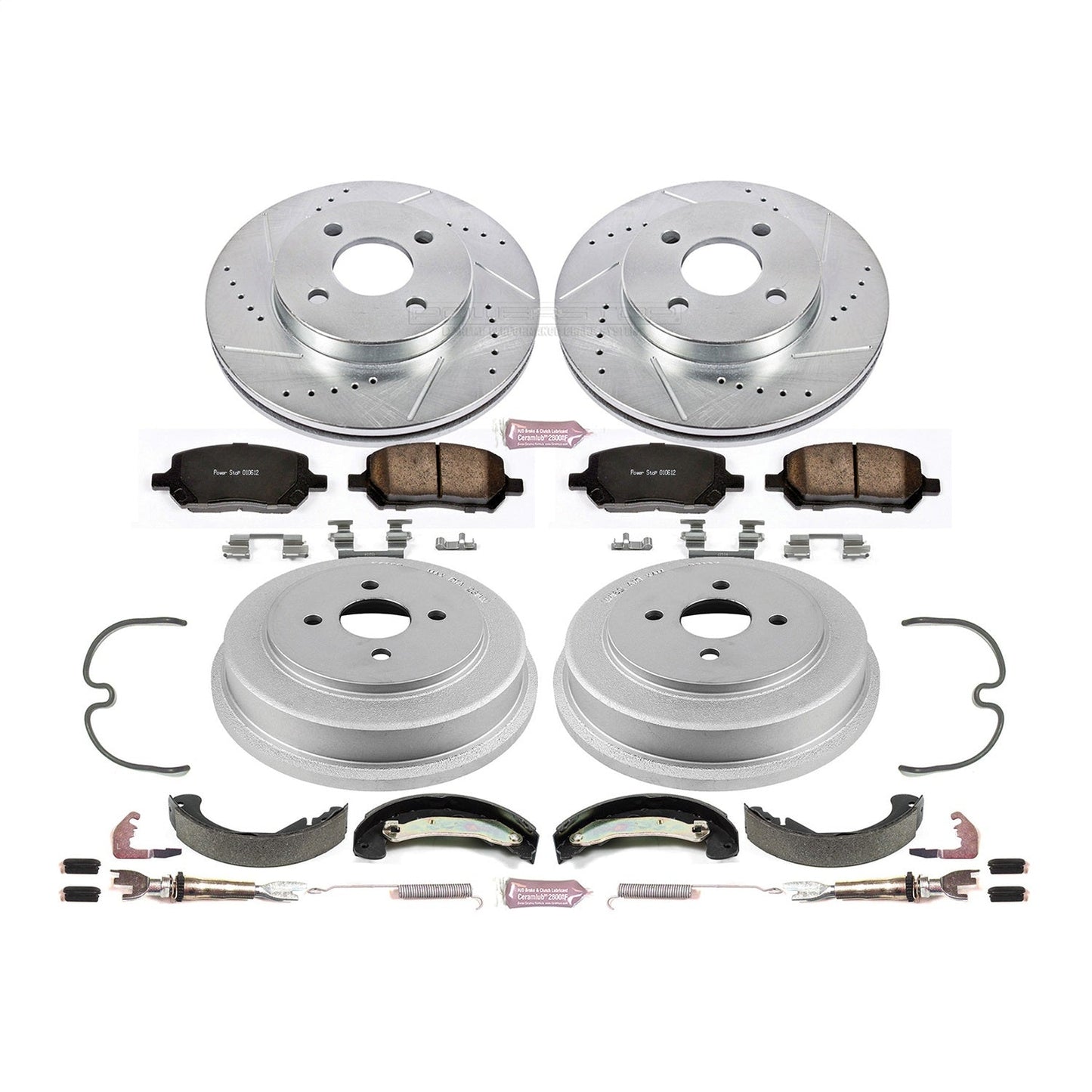 PowerStop 03-07 Saturn Ion Front & Rear Autospecialty Brake Kit (KOE15224DK)