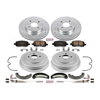 PowerStop 03-07 Saturn Ion Front & Rear Autospecialty Brake Kit (KOE15224DK)