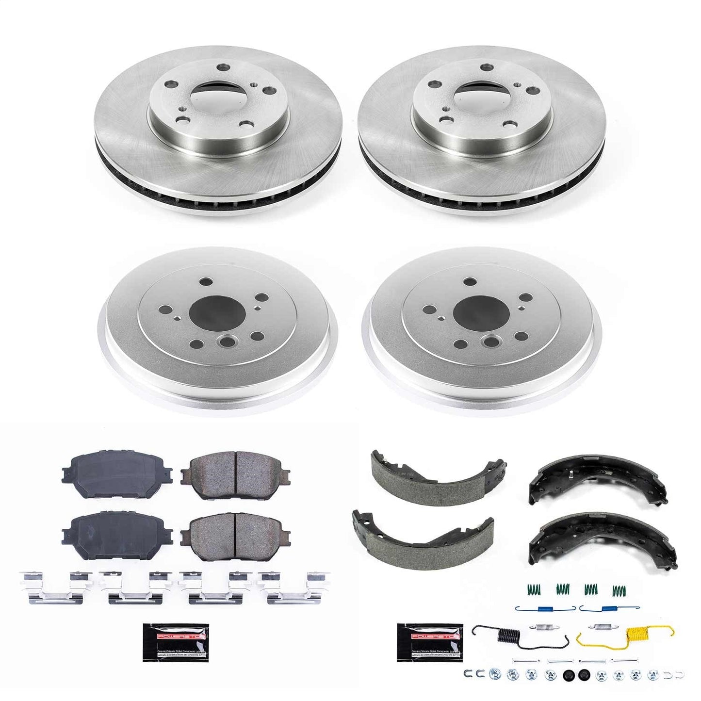PowerStop 05-06 Toyota Camry Front & Rear Autospecialty Brake Kit (KOE15228DK)