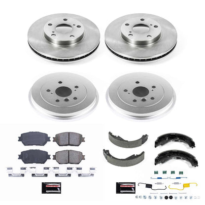 PowerStop 05-06 Toyota Camry Front & Rear Autospecialty Brake Kit (KOE15228DK)