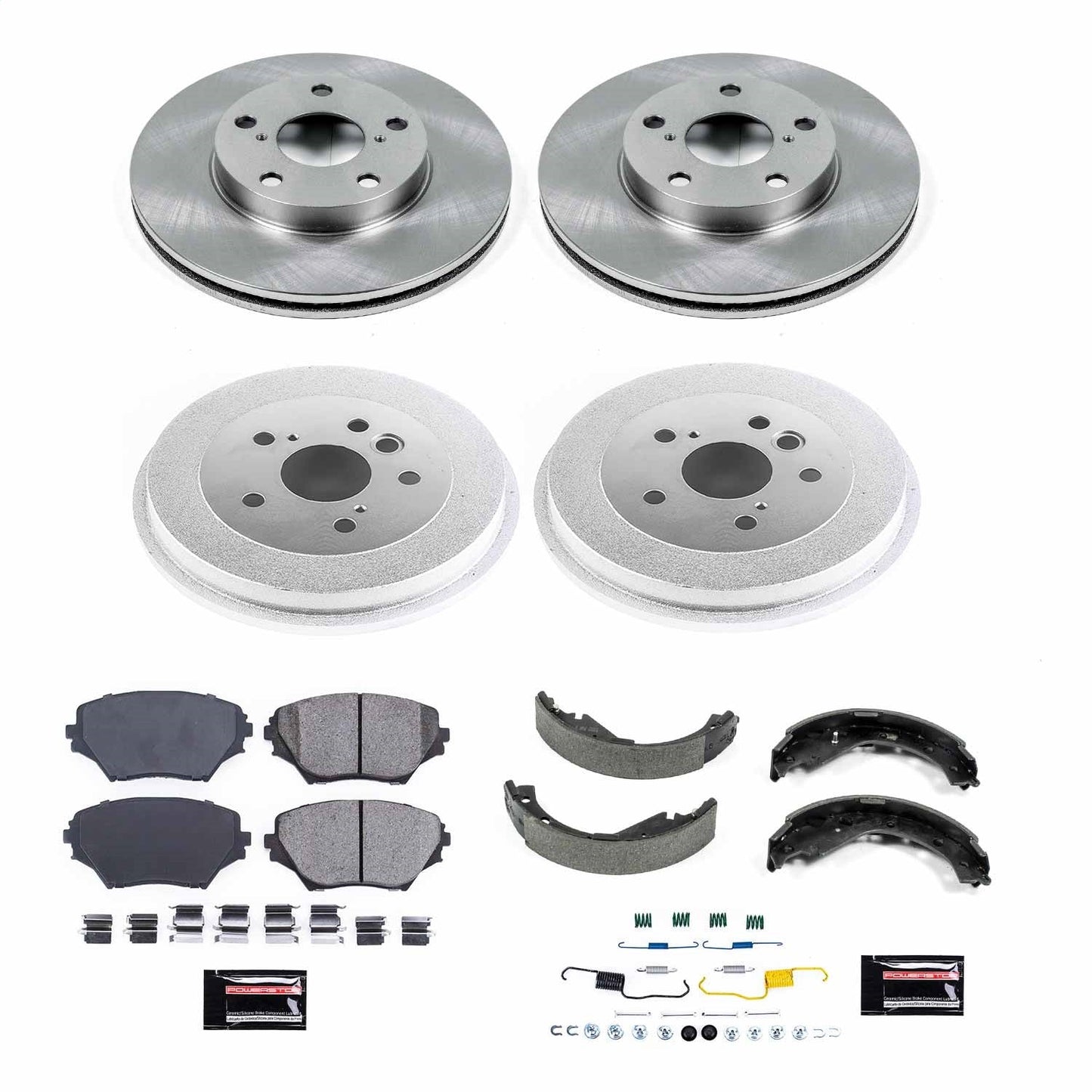 PowerStop 2003 Toyota RAV4 Front & Rear Autospecialty Brake Kit (KOE15229DK)