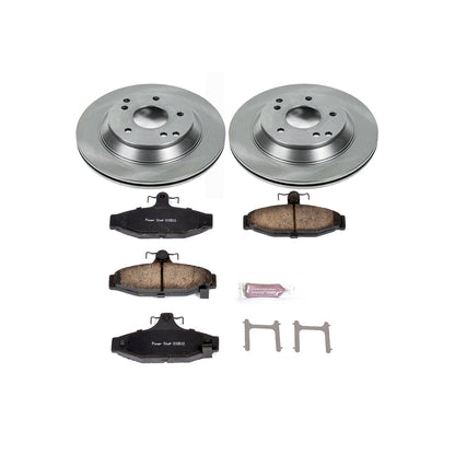 PowerStop 88-96 Chevrolet Corvette Rear Autospecialty Brake Kit (KOE1523)