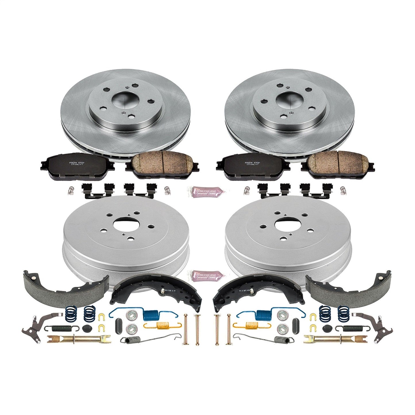 PowerStop 04-10 Toyota Sienna Front & Rear Autospecialty Brake Kit (KOE15230DK)