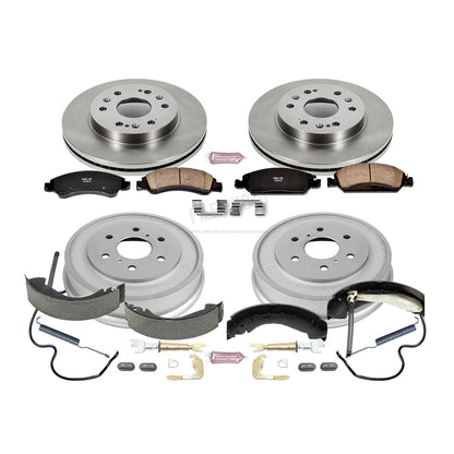PowerStop 07-08 Chevrolet Silverado 1500 2WD Front & Rear Autospecialty Brake Kit (KOE15238DK)