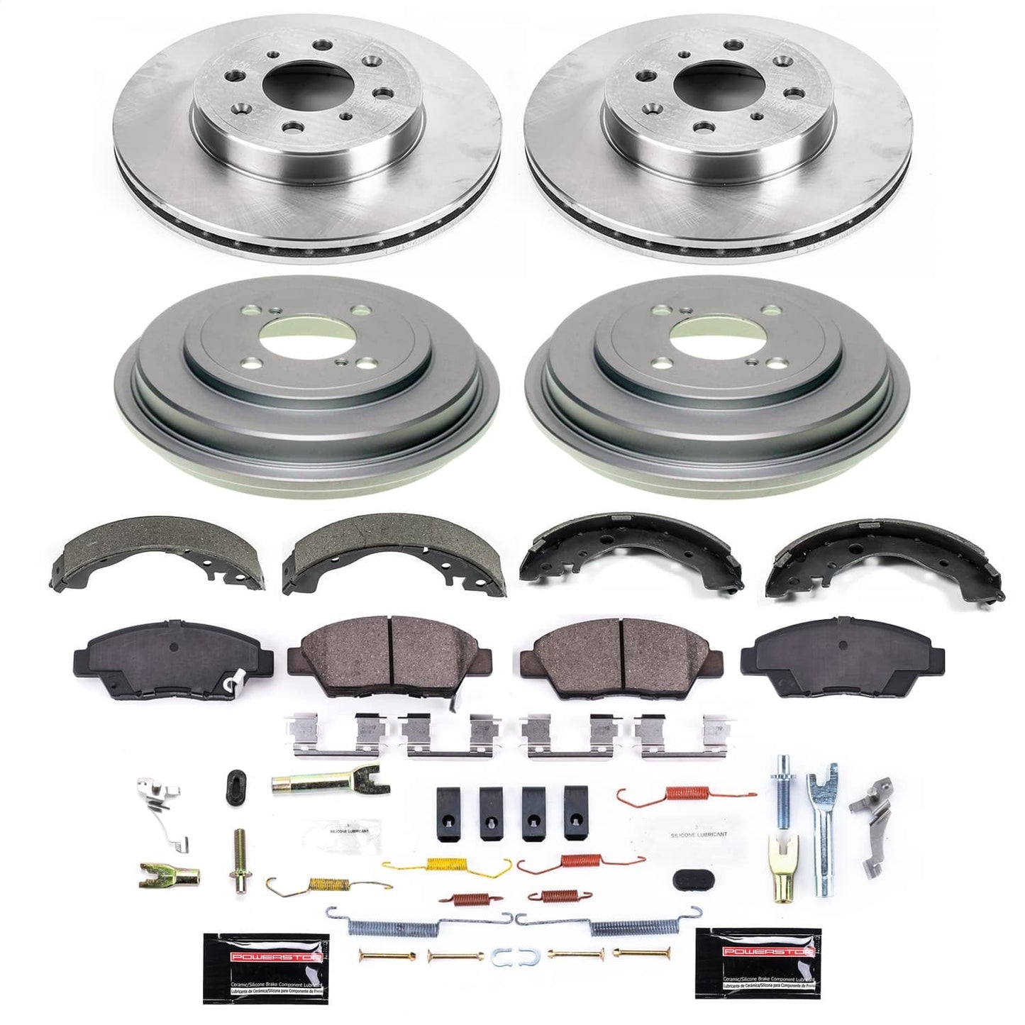 PowerStop 15-20 Honda Fit Front and Rear Autospecialty Brake Kit (KOE15246DK)