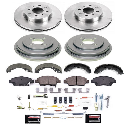 PowerStop 15-20 Honda Fit Front and Rear Autospecialty Brake Kit (KOE15246DK)
