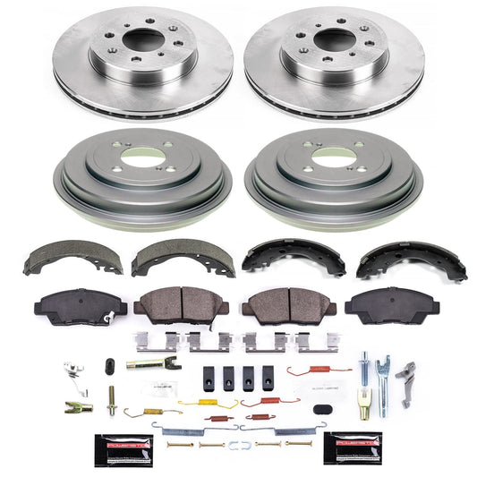 PowerStop 15-20 Honda Fit Front and Rear Autospecialty Brake Kit (KOE15246DK)