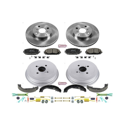 PowerStop 07-15 Toyota Yaris Front & Rear Autospecialty Brake Kit (KOE15249DK)