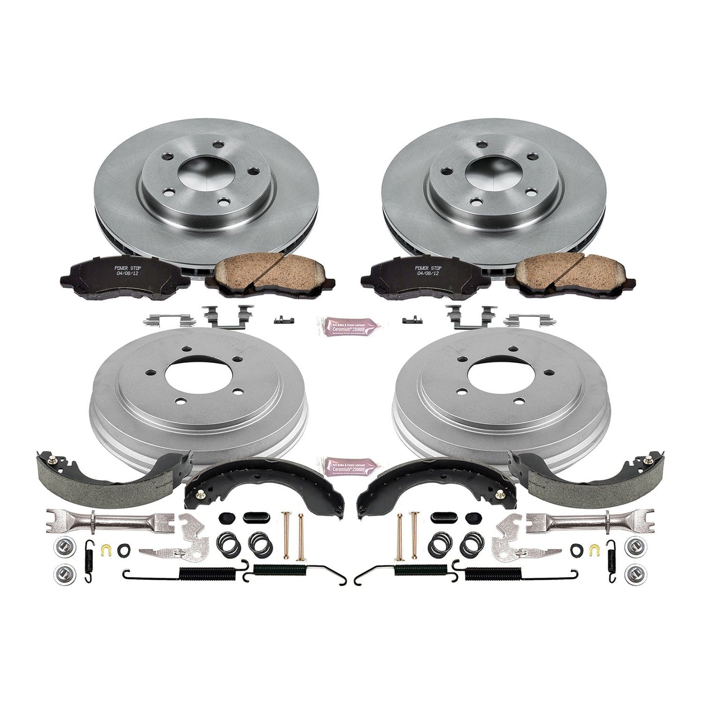PowerStop 07-12 Dodge Caliber Front & Rear Autospecialty Brake Kit (KOE15251DK)
