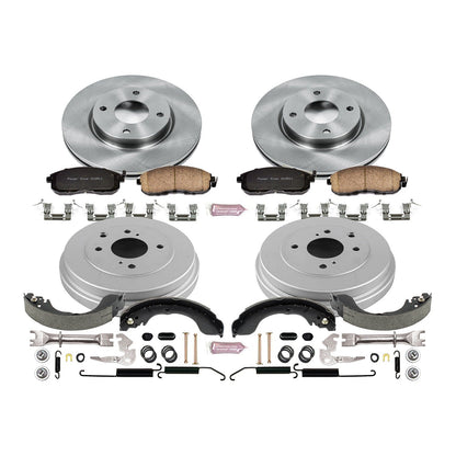 PowerStop 10-14 Nissan Cube Front & Rear Autospecialty Brake Kit (KOE15252DK)