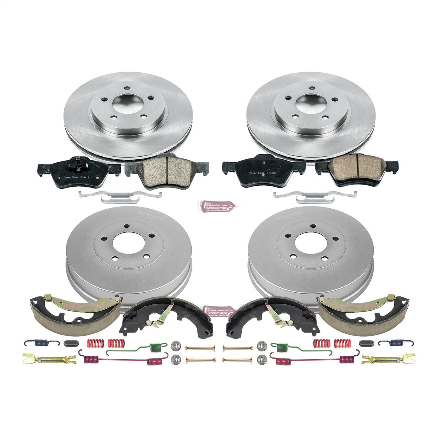 PowerStop 10-12 Ford Escape Front & Rear Autospecialty Brake Kit (KOE15257DK)