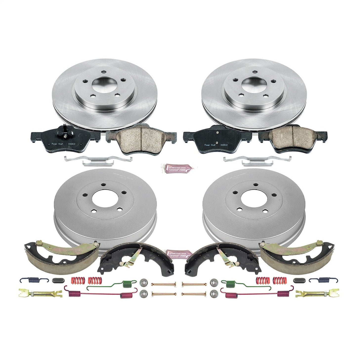PowerStop 10-12 Ford Escape Front & Rear Autospecialty Brake Kit (KOE15258DK)