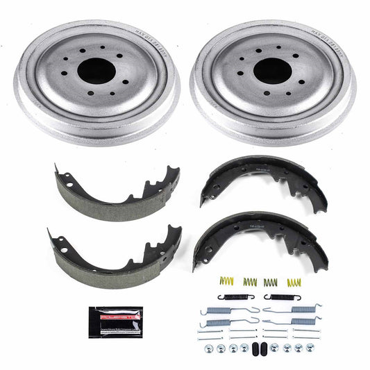 PowerStop 63-66 Chevrolet Corvette Rear Autospecialty Drum Kit (KOE15273DK)