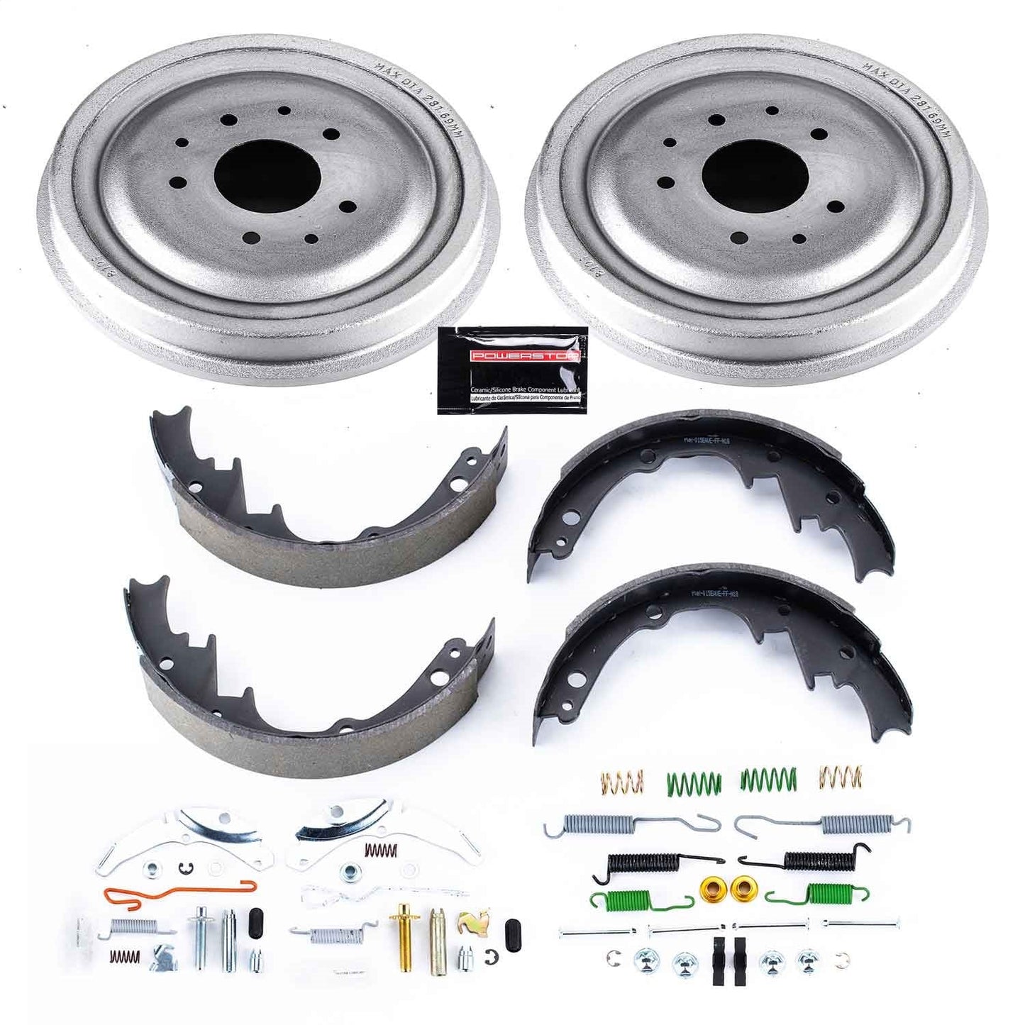 PowerStop 1971 Chevrolet G10 Van Rear Autospecialty Drum Kit (KOE15278DK)