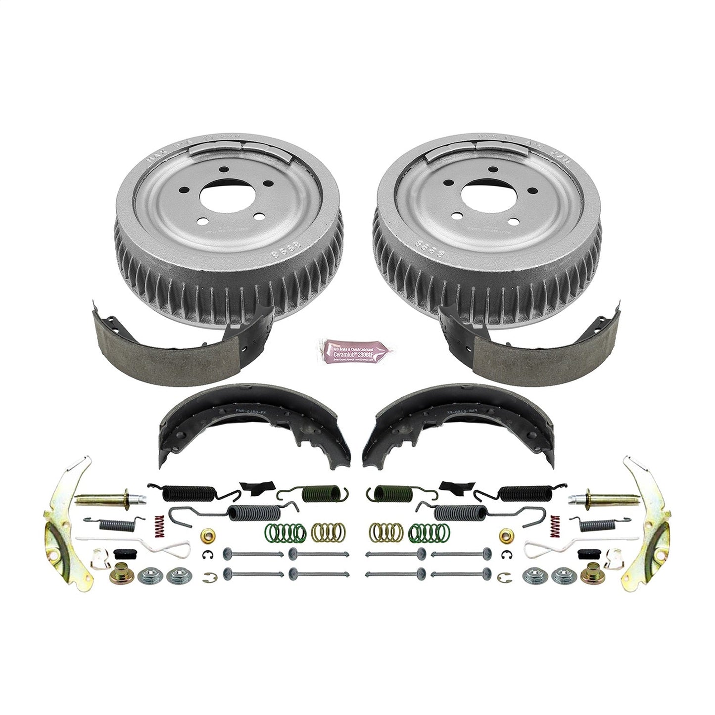PowerStop 96-02 Chevrolet Express Van 1500 Rear Autospecialty Drum Kit (KOE15286DK)