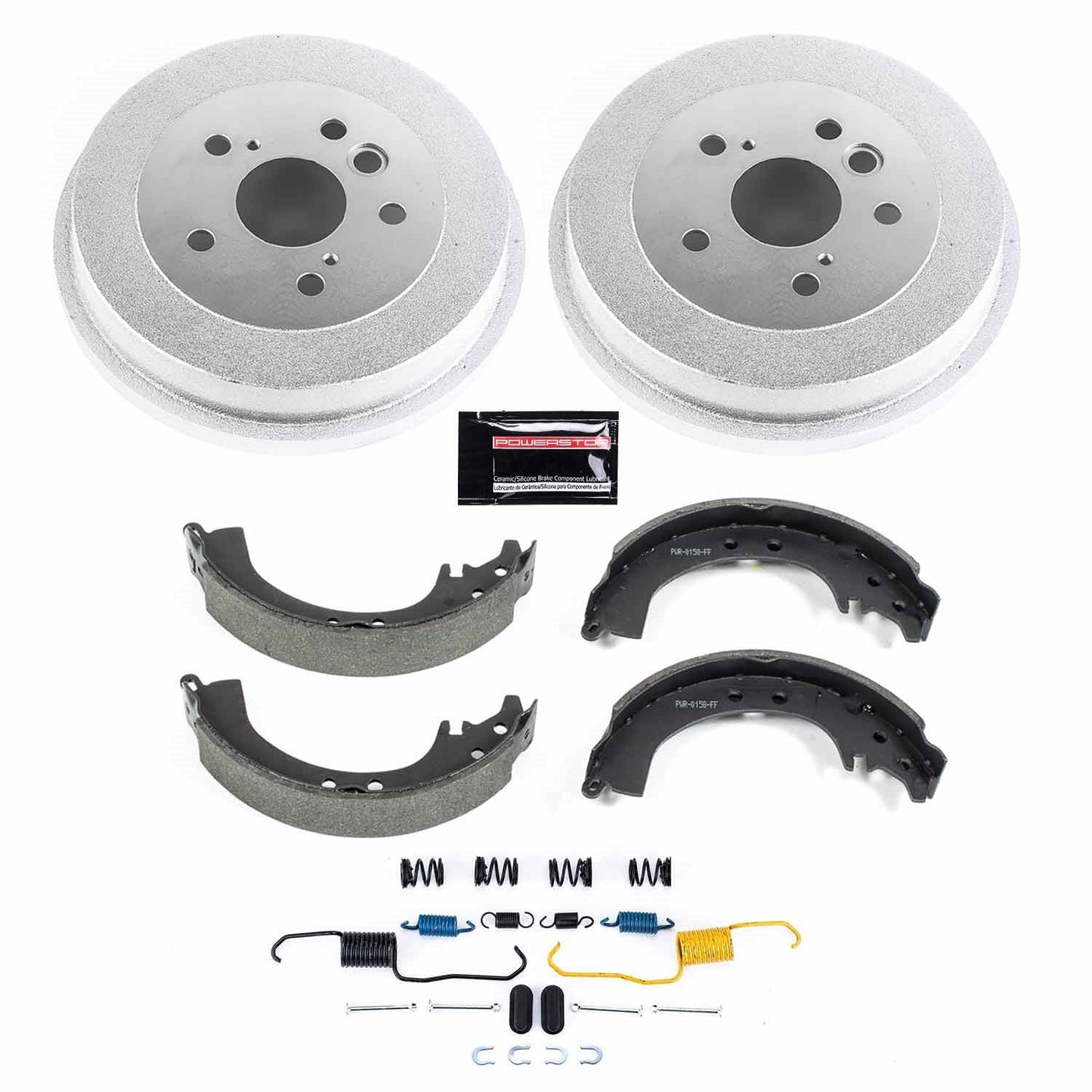 PowerStop 96-02 Toyota RAV4 Rear Autospecialty Drum Kit (KOE15297DK)