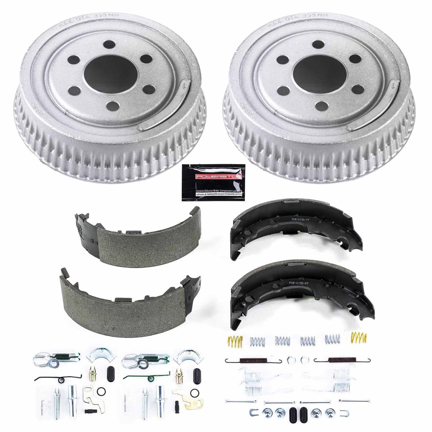 PowerStop 92-02 Dodge Dakota Rear Autospecialty Drum Kit (KOE15299DK)