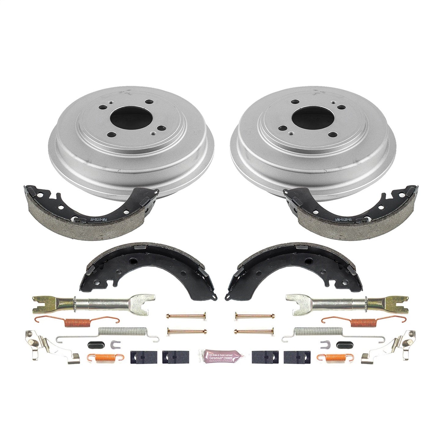 PowerStop 2001 Honda Civic Coupe Rear Autospecialty Drum Kit (KOE15310DK)