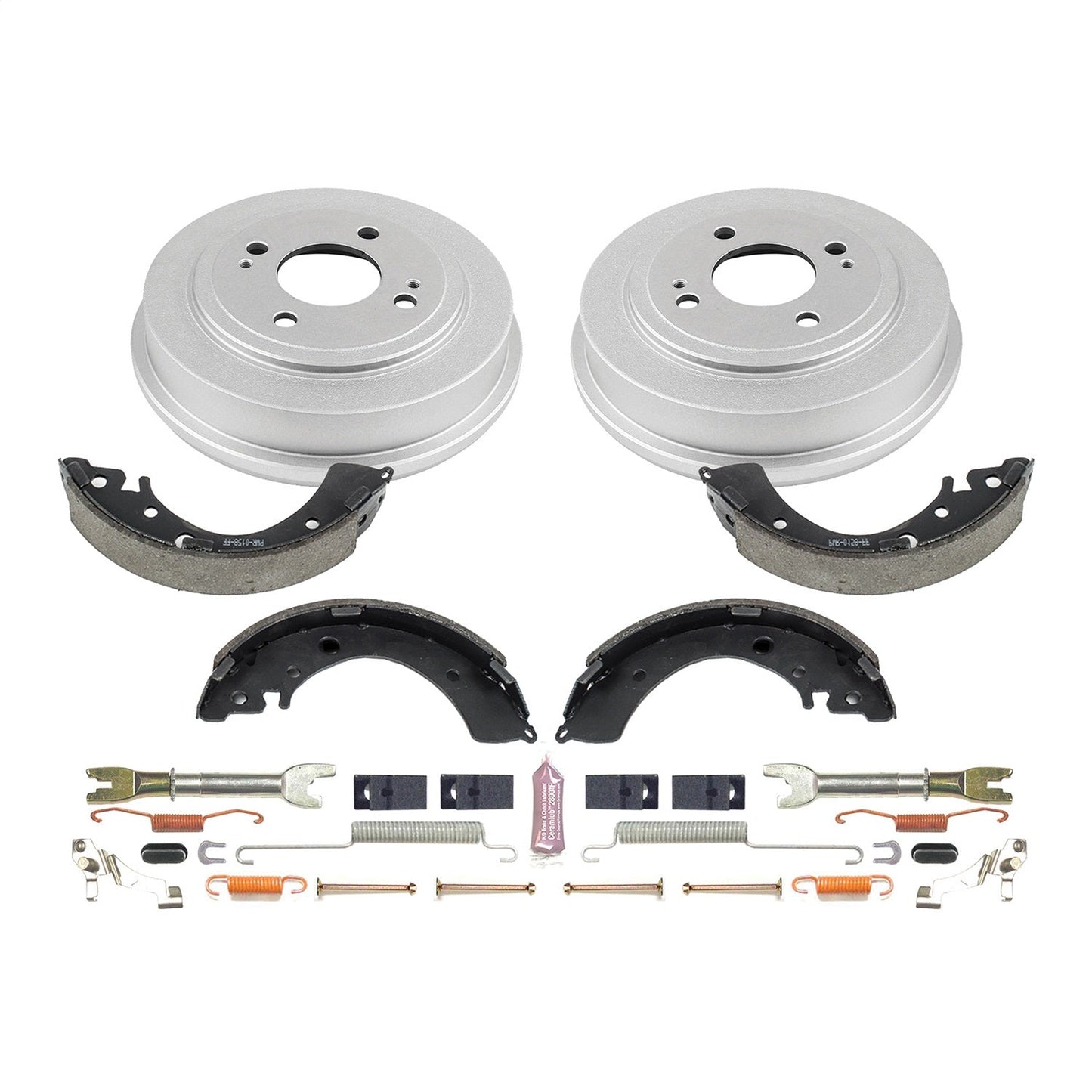 PowerStop 07-08 Honda Fit Rear Autospecialty Drum Kit (KOE15311DK)