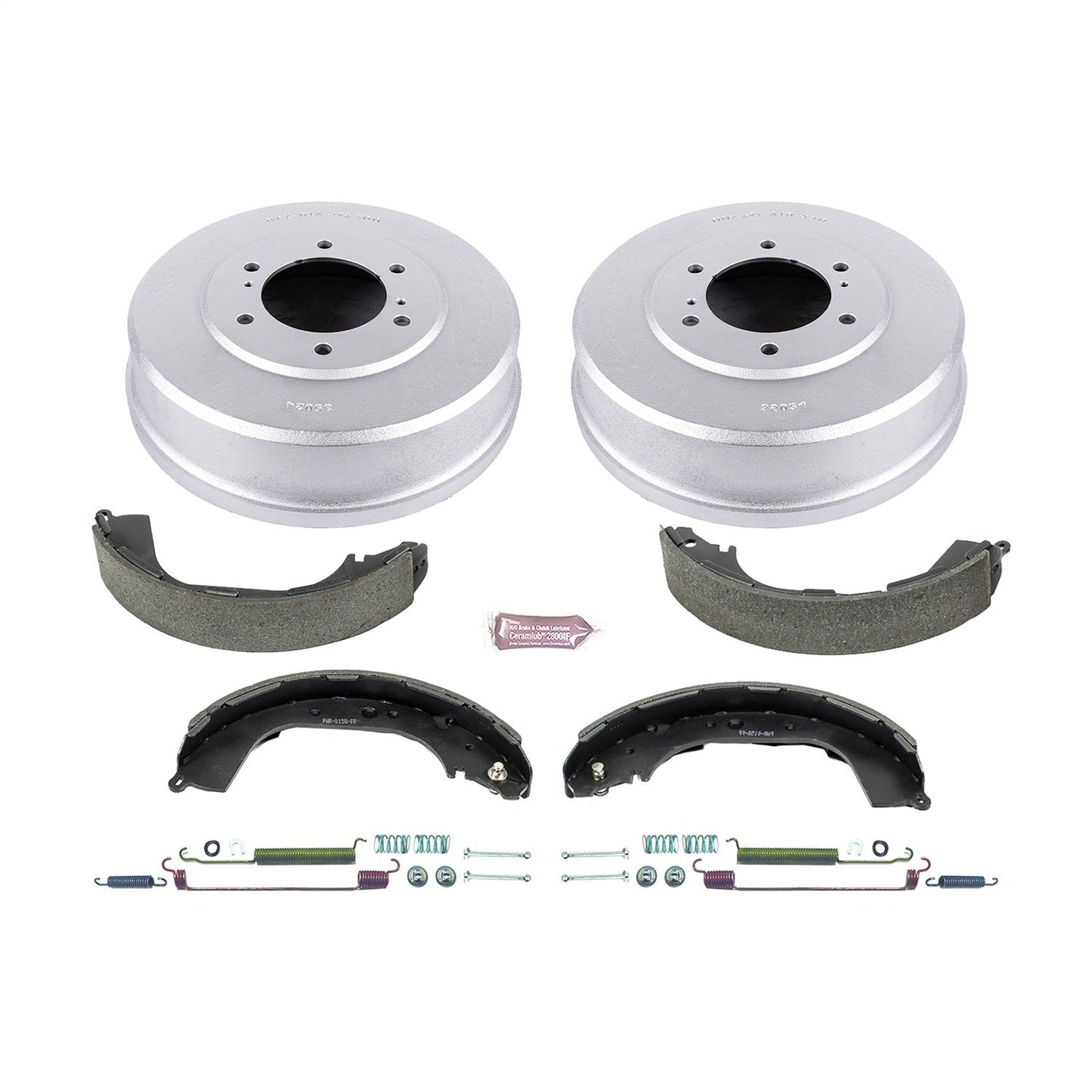PowerStop 95-97 Nissan Pickup Rear Autospecialty Drum Kit (KOE15320DK)