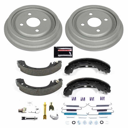 PowerStop 91-02 Saturn S-Series Rear Autospecialty Drum Kit (KOE15323DK)