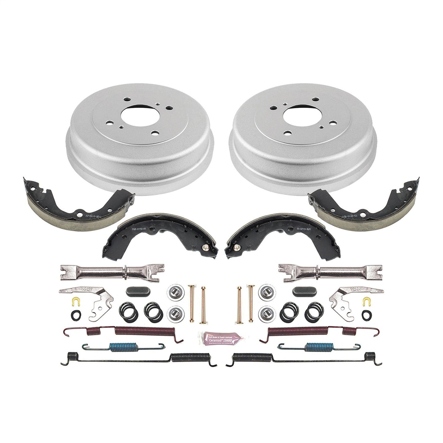 PowerStop 93-98 Nissan Altima Rear Autospecialty Drum Kit (KOE15328DK)