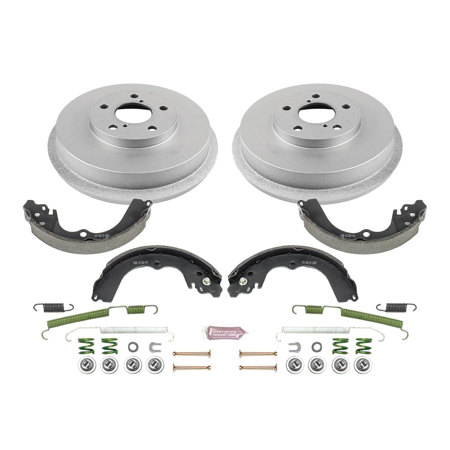 PowerStop 2002 Subaru Impreza Outback Rear Autospecialty Drum Kit (KOE15332DK)