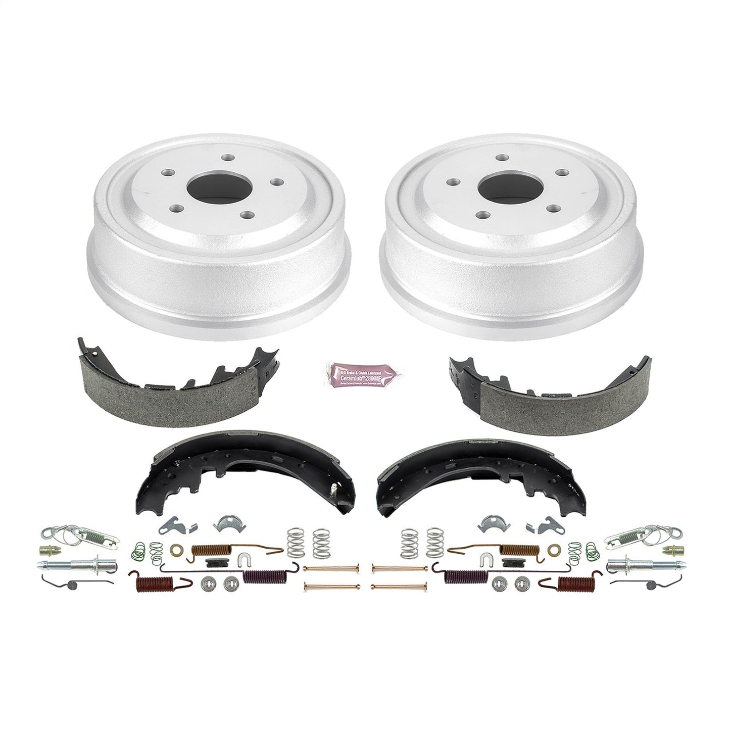 PowerStop 00-01 Dodge Ram 1500 Rear Autospecialty Drum Kit (KOE15344DK)