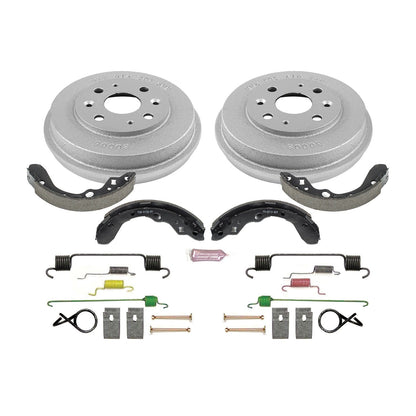PowerStop 99-03 Mazda Protege Rear Autospecialty Drum Kit (KOE15357DK)
