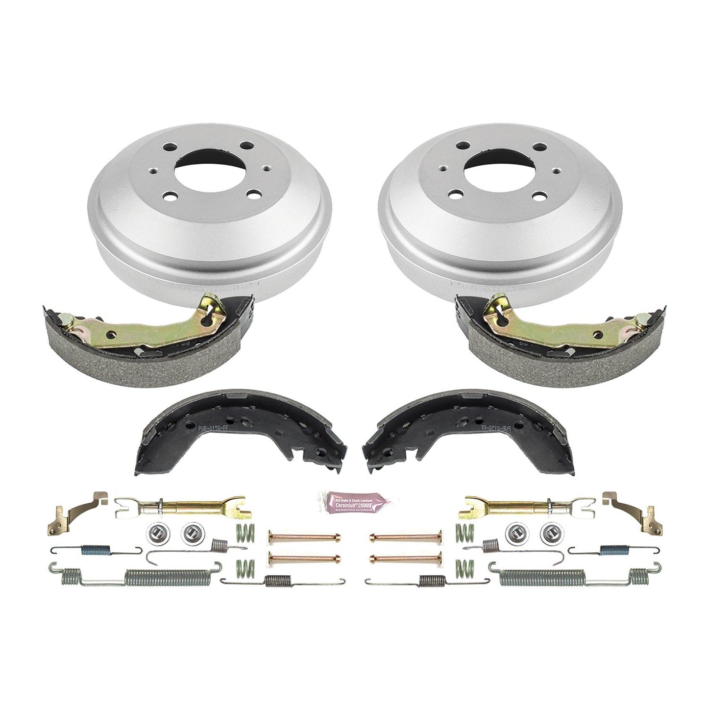 PowerStop 00-02 Hyundai Accent Rear Autospecialty Drum Kit (KOE15361DK)