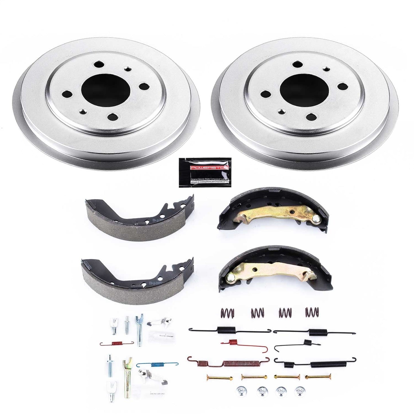 PowerStop 2003 Hyundai Accent Rear Autospecialty Drum Kit (KOE15362DK)