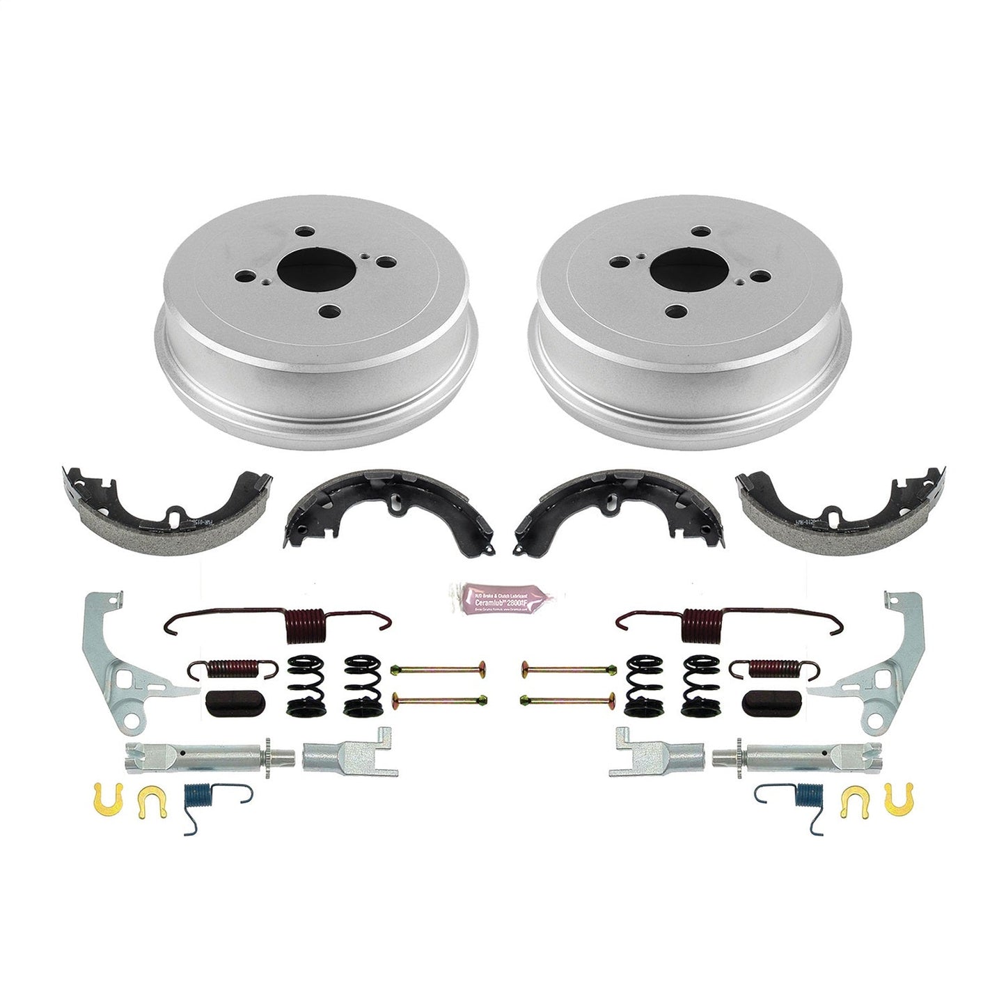 PowerStop 00-02 Toyota Corolla Rear Autospecialty Drum Kit (KOE15363DK)