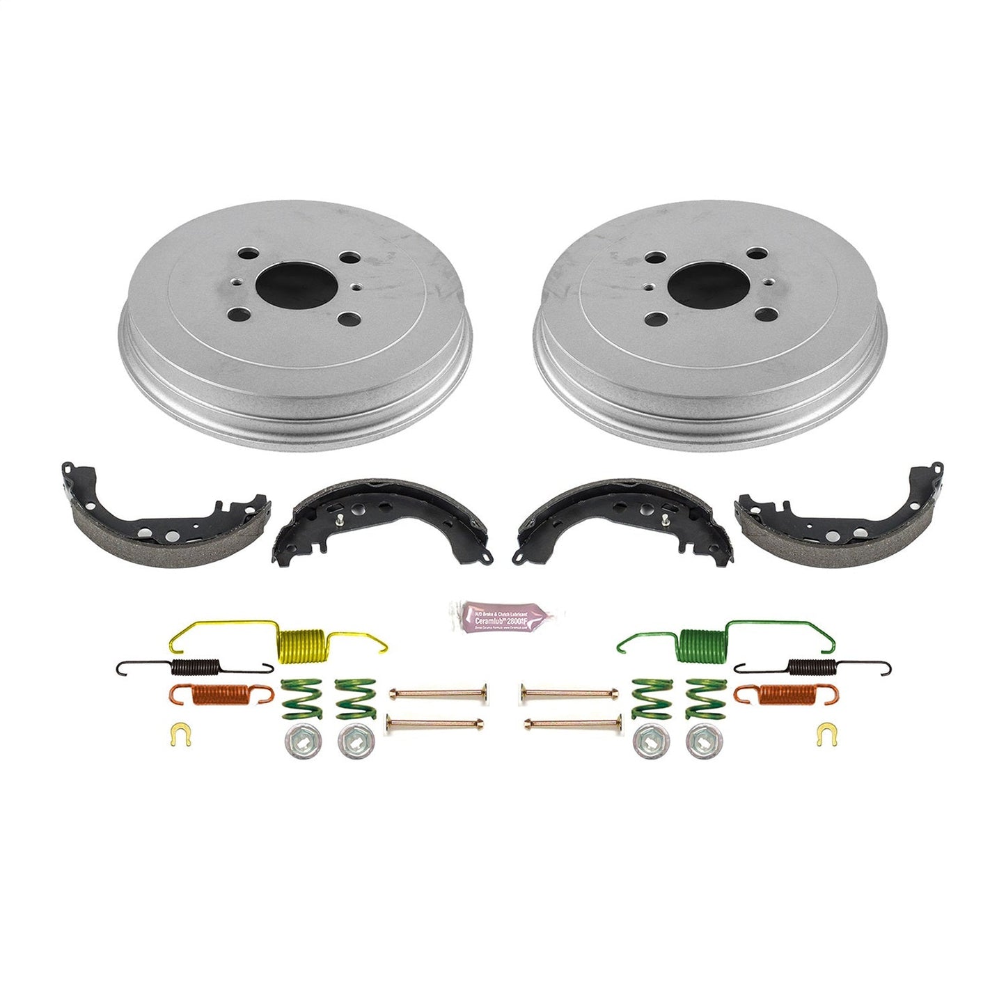 PowerStop 04-06 Scion xA Rear Autospecialty Drum Kit (KOE15365DK)