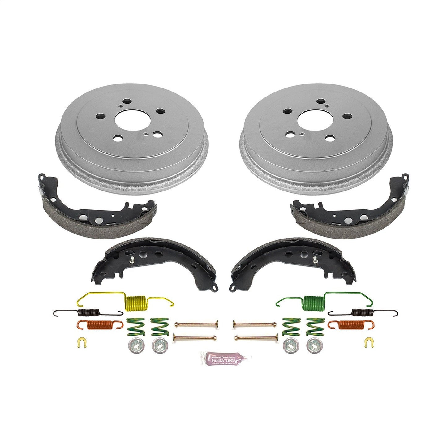 PowerStop 03-08 Toyota Corolla Rear Autospecialty Drum Kit (KOE15366DK)