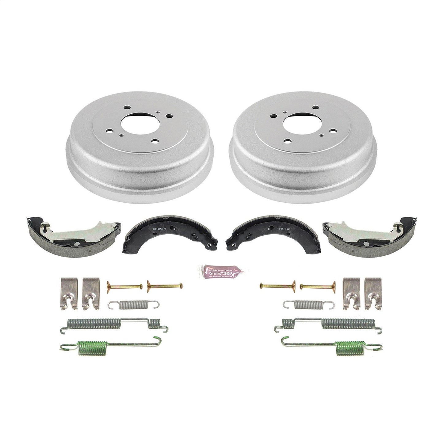 PowerStop 99-01 Nissan Altima Rear Autospecialty Drum Kit (KOE15369DK)