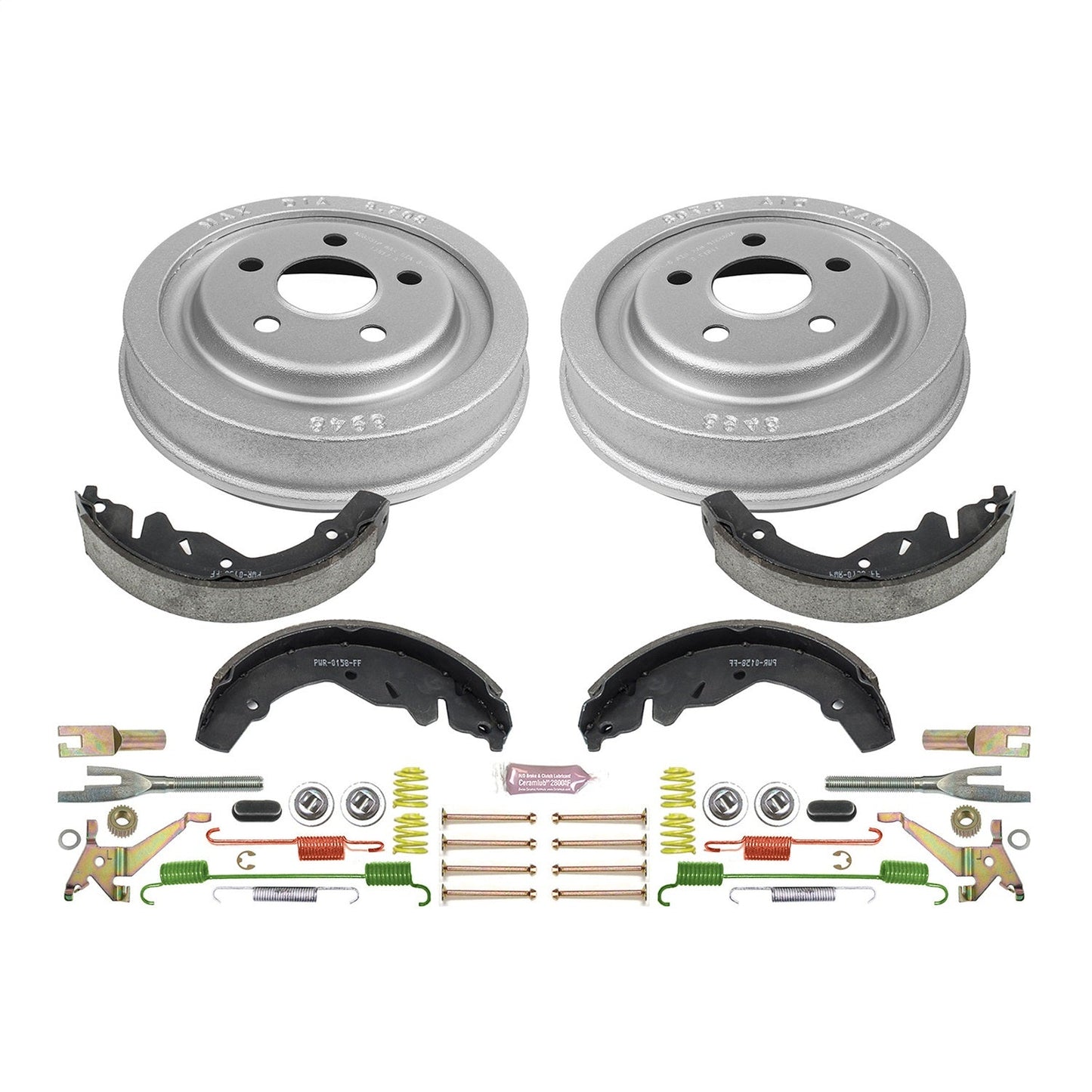 PowerStop 01-03 Chrysler PT Cruiser Rear Autospecialty Drum Kit (KOE15370DK)
