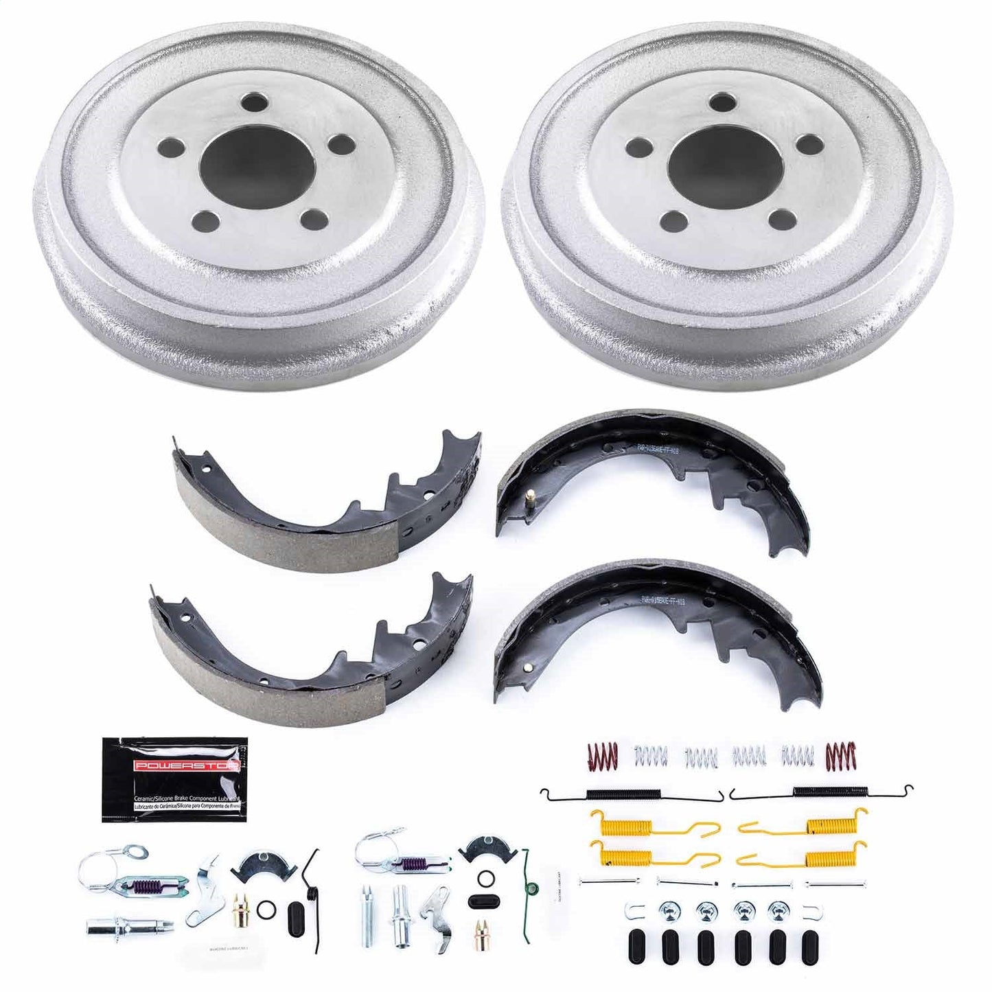 PowerStop 2002 Jeep Liberty Rear Autospecialty Drum Kit (KOE15375DK)