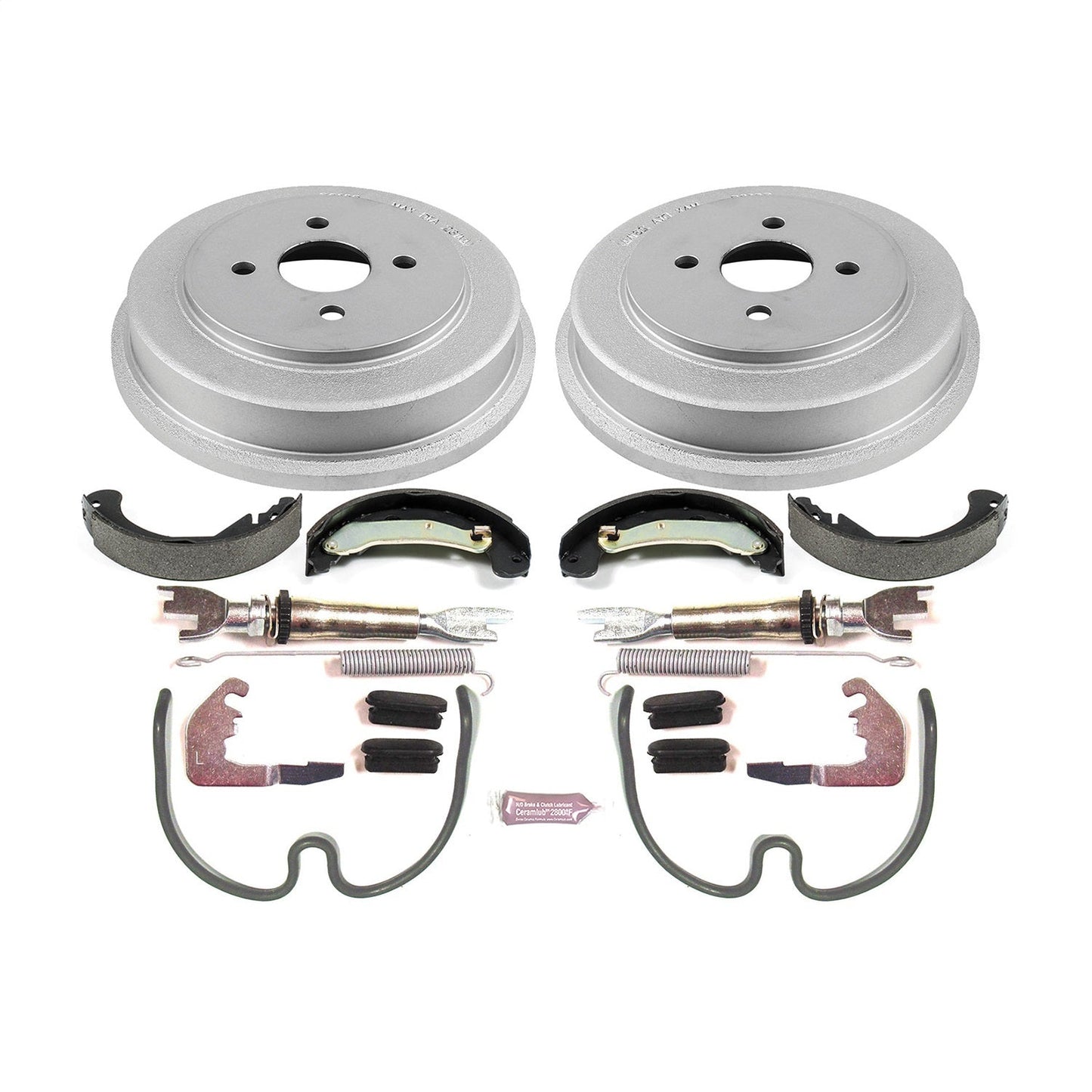 PowerStop 03-07 Saturn Ion Rear Autospecialty Drum Kit (KOE15382DK)