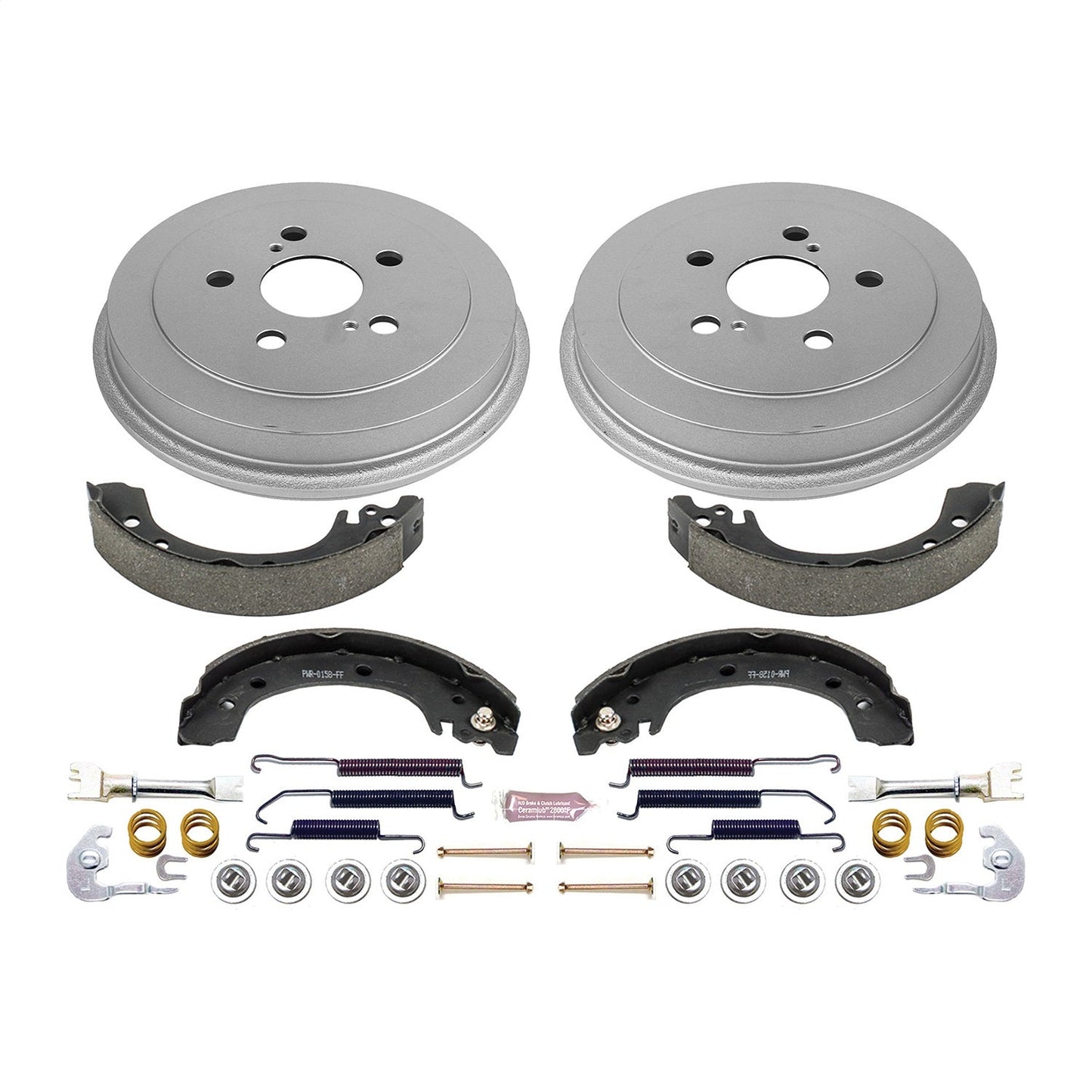 PowerStop 03-08 Toyota Corolla Rear Autospecialty Drum Kit (KOE15385DK)