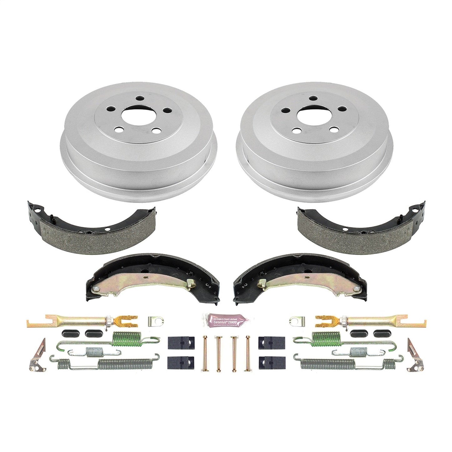 PowerStop 04-09 Chrysler PT Cruiser Rear Autospecialty Drum Kit (KOE15390DK)