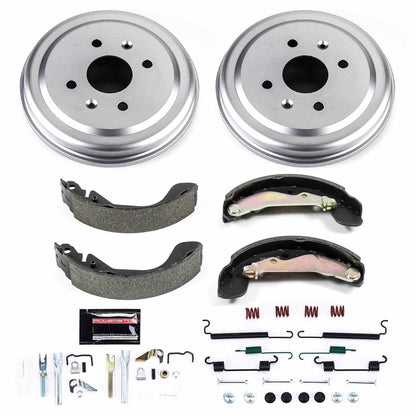 PowerStop 13-18 Chevrolet Spark Rear Autospecialty Drum Kit (KOE15392DK)