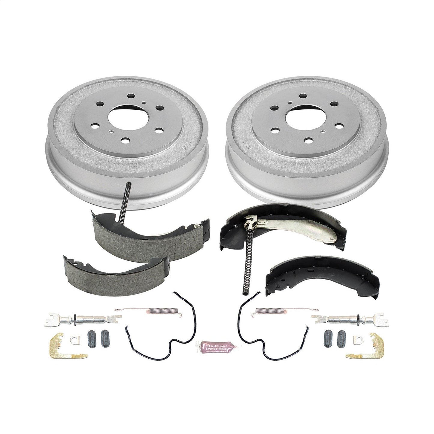 PowerStop 05-08 Chevrolet Silverado 1500 2WD Rear Autospecialty Drum Kit (KOE15394DK)